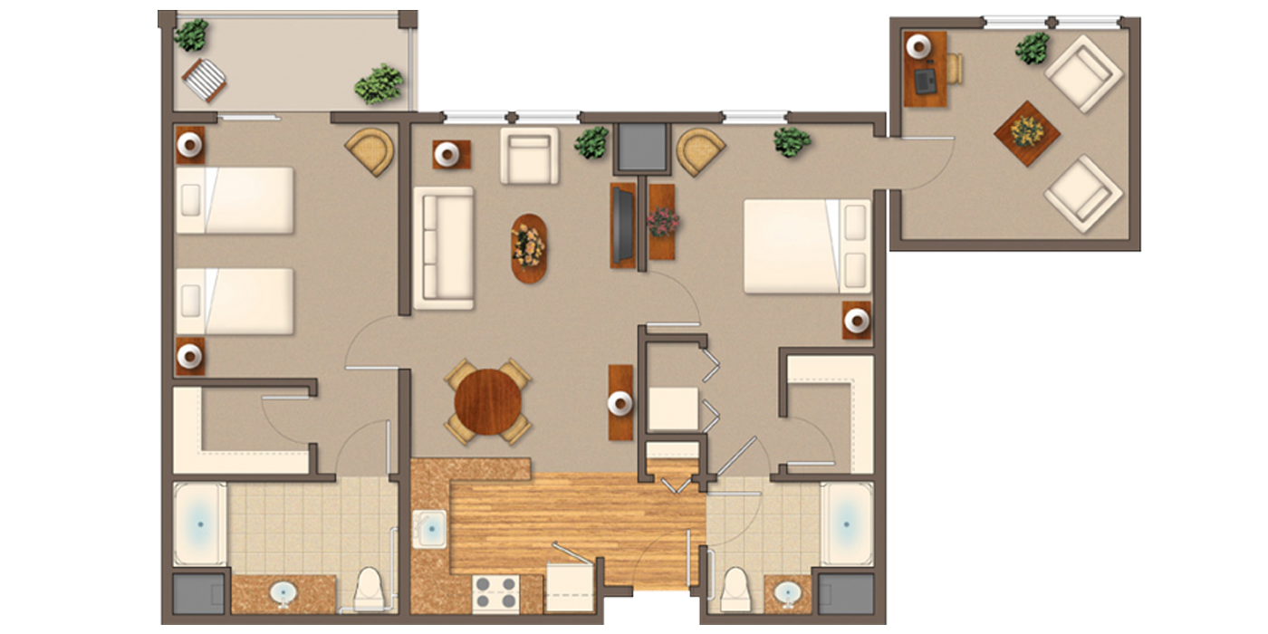 Two-Bedroom-Senior-Apartment